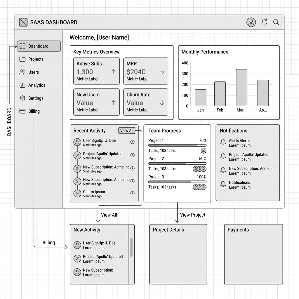 Architecture & Wireframes